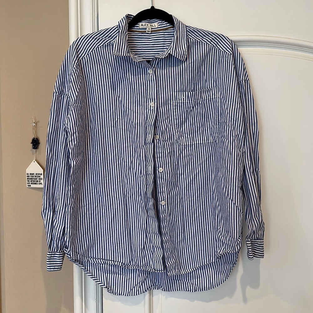 Alex Mill striped button down